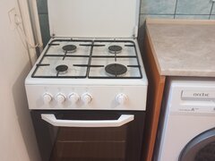 Aragaz Arctic AGM5500F,Gaz,4 Arzatoare si Hota Whirlpool AKR 428 WH 1 Motor